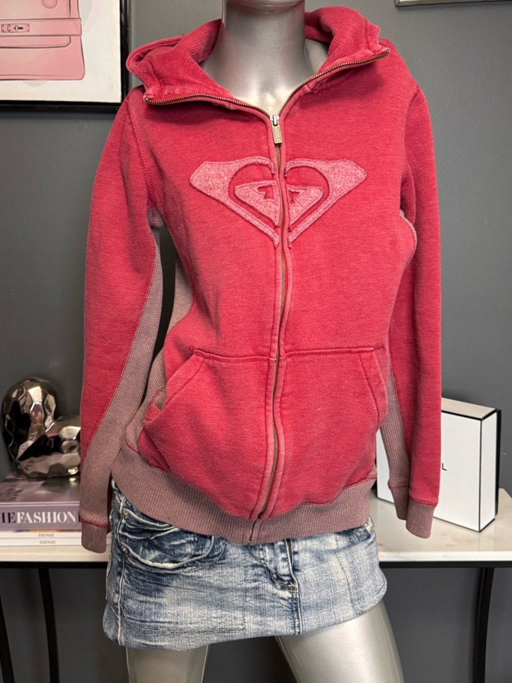 ROXY Y2K Zip Hoodie